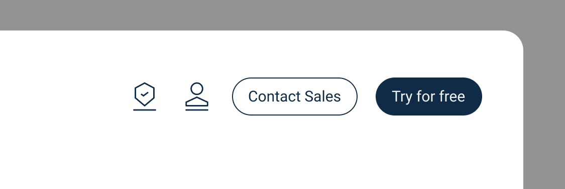 DeepL navigation flyout with product menu